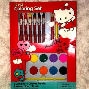 19 pcs hk coloring set